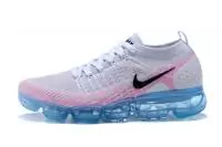 nikelab air vapormax flyknit  bordeaux femme white moon pink